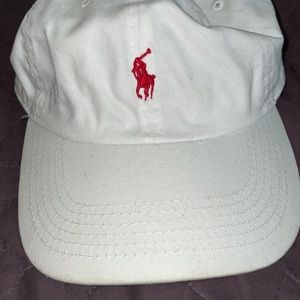 White polo hat